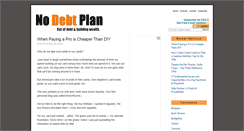Desktop Screenshot of nodebtplan.net